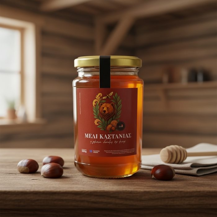 Μέλι Καστανιάς 500gr Μέλι MyThess.gr